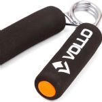 Hand Grip Com Cabo de Espuma - 1 Par Preto - Vollo Sports