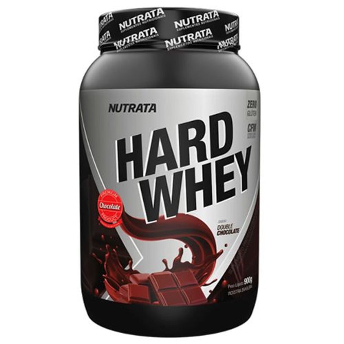 Hard Whey - 900g Double Chocolate - Nutrata*** Data Venc. 31/01/2024