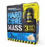 Hardcore Mass com Creatina Hardcore Series - 3000g + 60 c�psulas Baunilha - Atlhetica