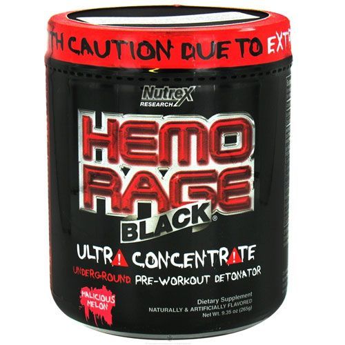 Hemo Rage Black Ultra Concentrado - 190g Cereja - Nutrex