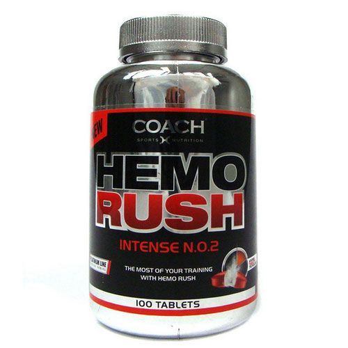 Hemo Rush - 100 tabletes - Coach