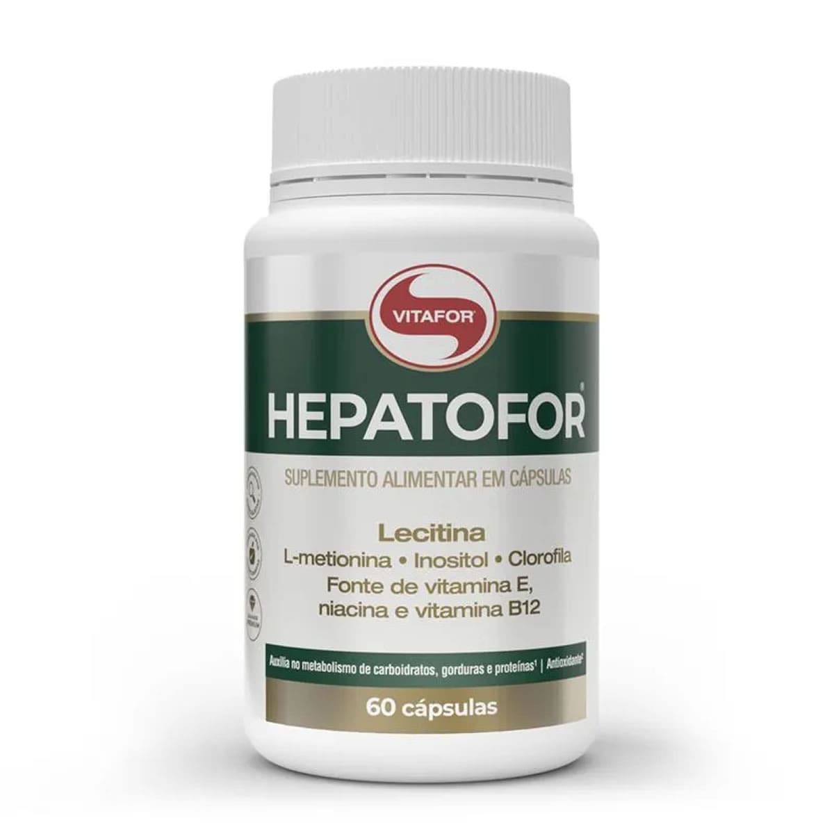 Hepatofor - 60 C�psulas - Vitafor