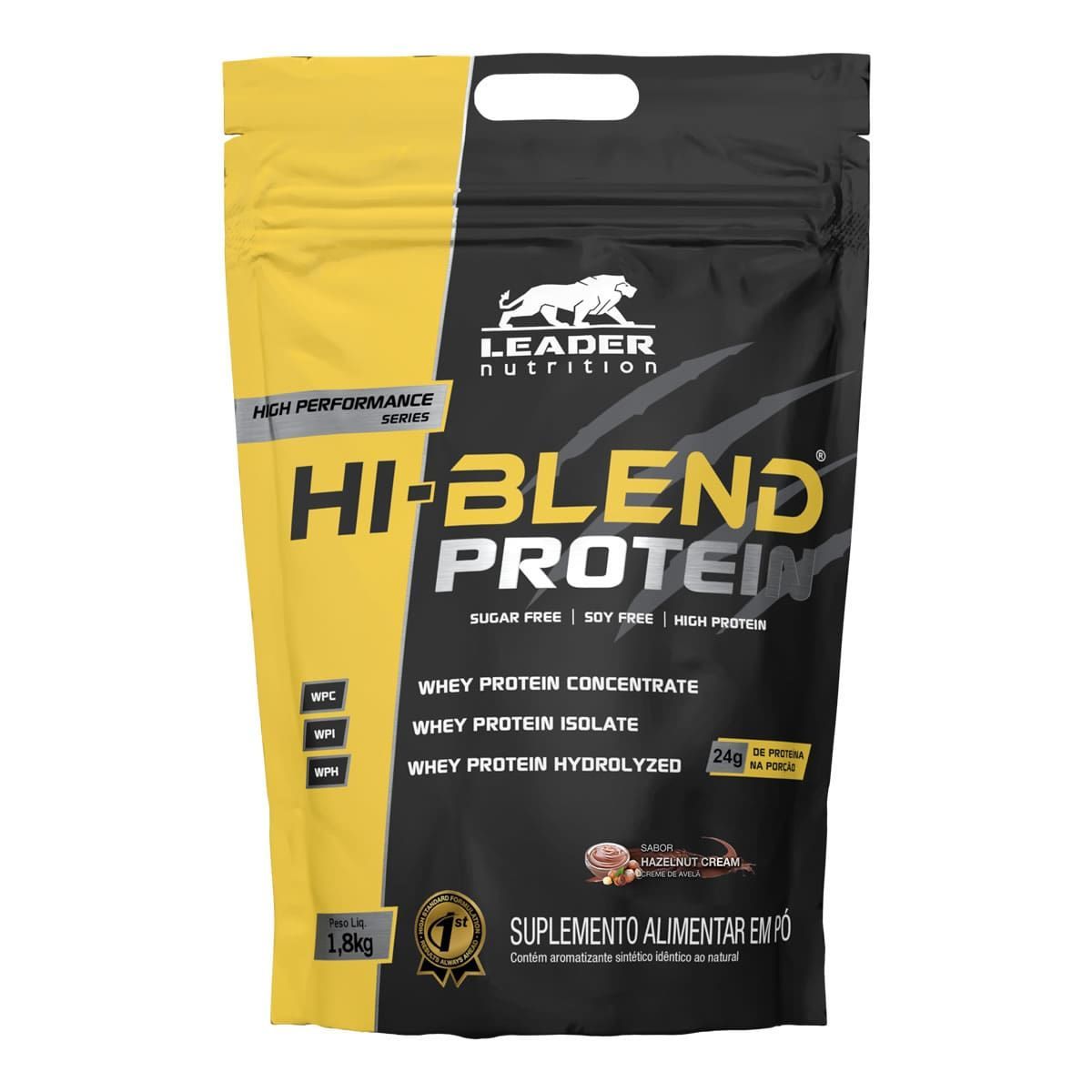 Hi-Blend Protein - 1800g Refil Creme de Avel� - Leader Nutrition