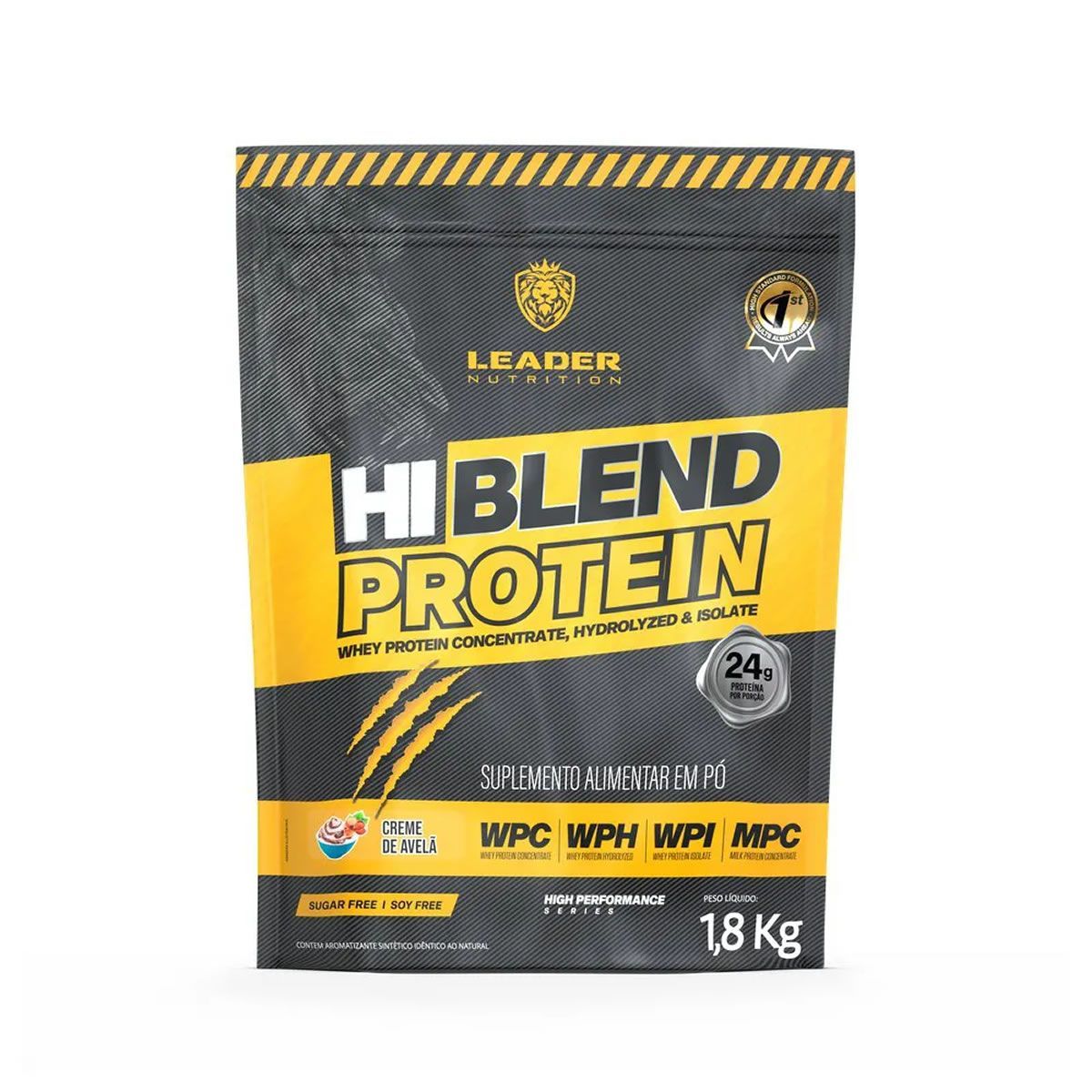 Hi-Blend Protein - Refil 1800g Creme de Avel� - Leader Nutrition