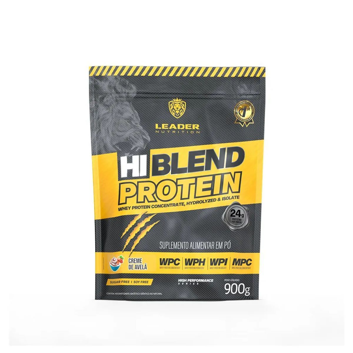 Hi-Blend Protein - Refil 900g Creme de Avel� - Leader Nutrition