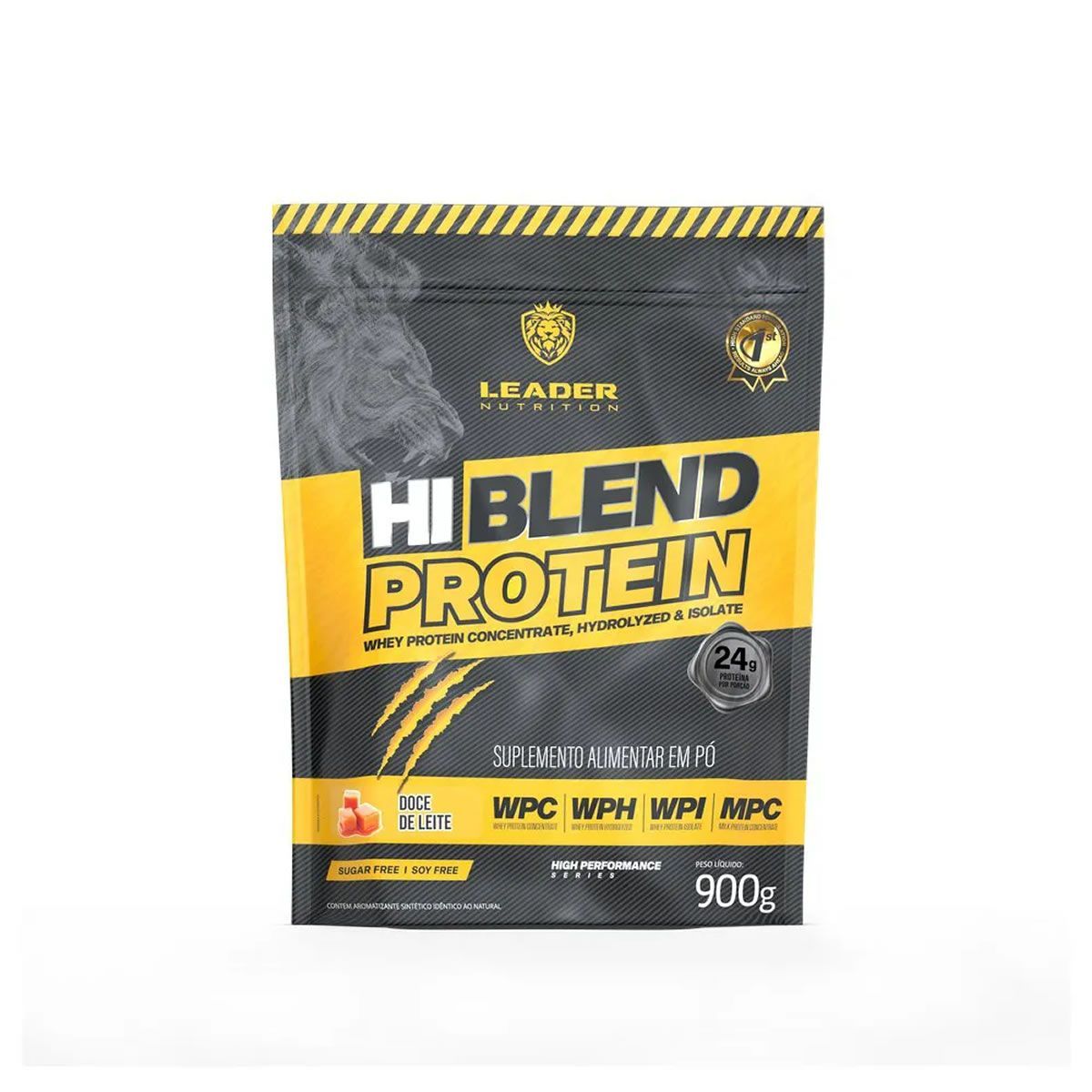 Hi-Blend Protein - Refil 900g Doce de Leite - Leader Nutrition