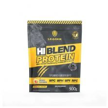 Hi-Blend Protein - Refil 900g Morango Com Banana - Leader Nutrition