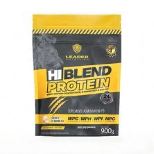 Hi-Blend Protein - Refil 900g Sorvete de Baunilha - Leader Nutrition