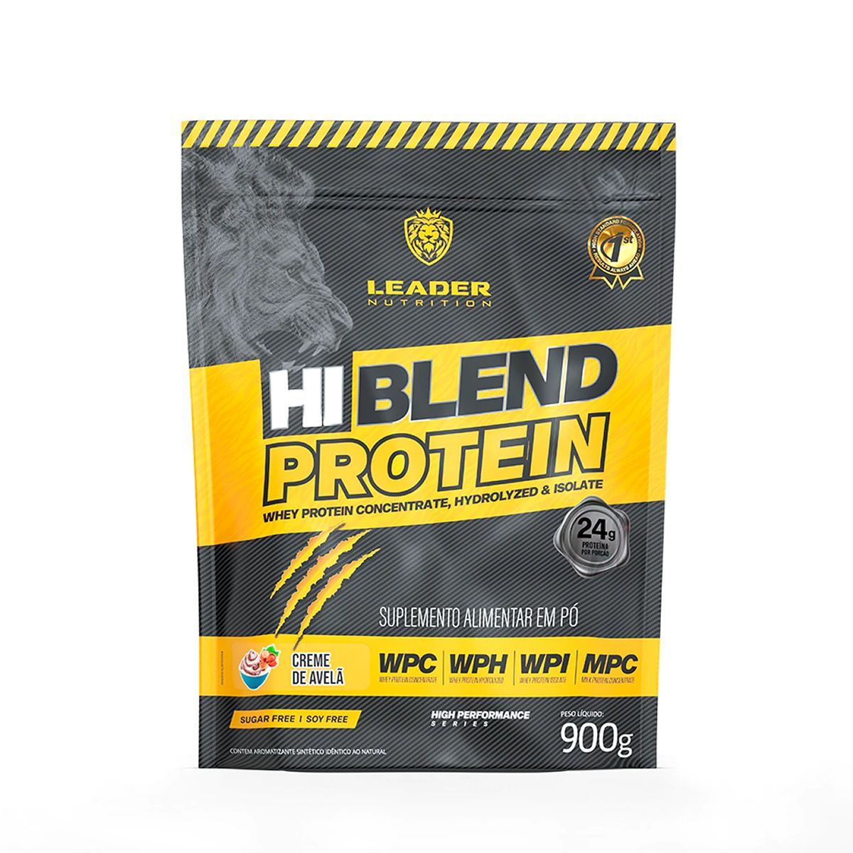Hi-Blend Protein - Refil 900g Creme de Avel� - Leader Nutrition