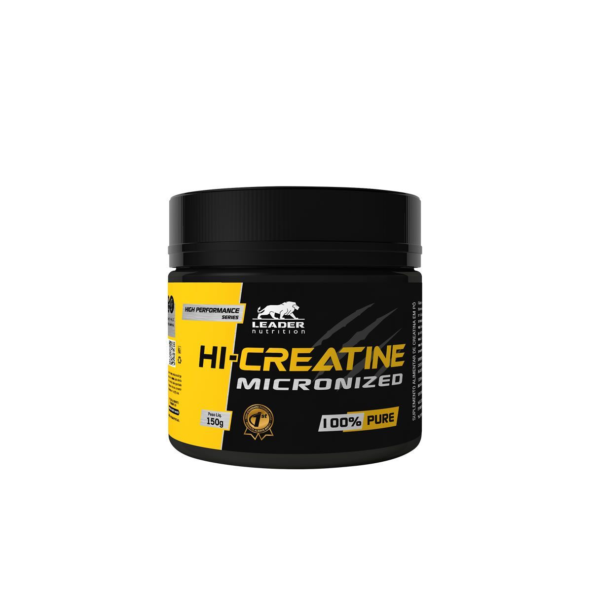 Hi-Creatine Micronized 100% Pure - 150g Original - Leader Nutrition*** Data Venc. 25/09/2024
