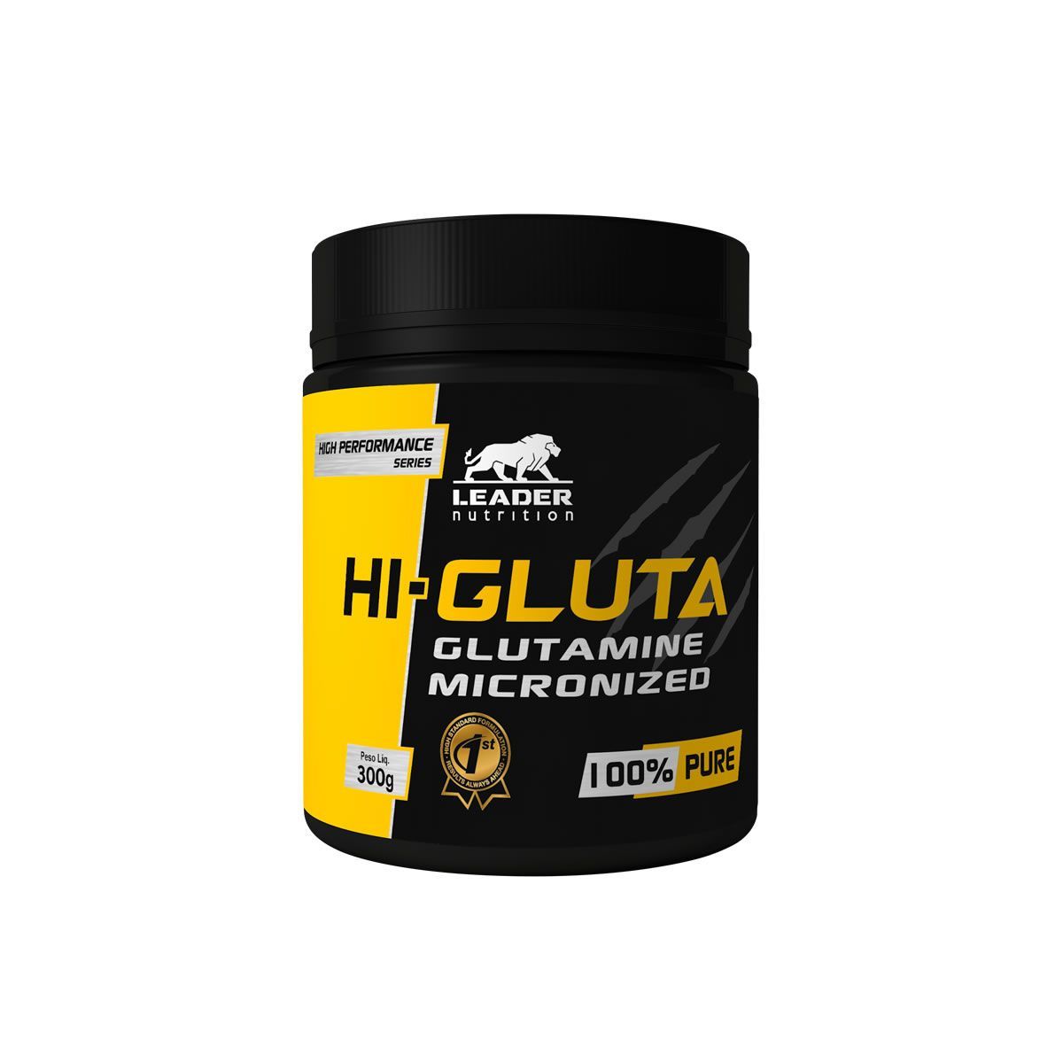 Hi-Gluta Micronized 100% Pure - 300g - Leader Nutrition*** Data Venc. 30/10/2024