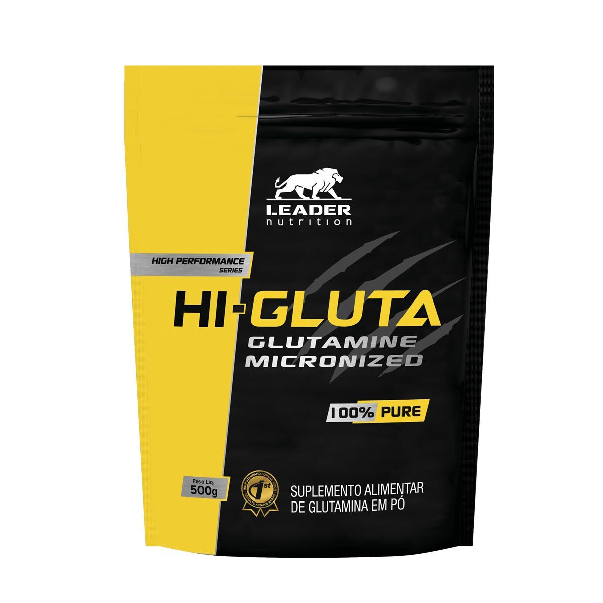 Hi-Gluta Micronized 100% Pure - 500g Refil - Leader Nutrition