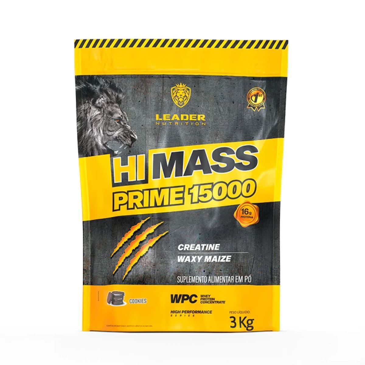 Hi-Mass Prime 15000 - 3.000g Refil Cookies - Leader Nutrition