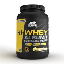 Hi-Whey Albumin 60/40 Mixed Protein - 900g Baunilha - Leader Nutrition*** Data Venc. 01/11/2023