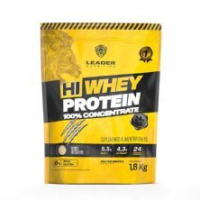 HI Whey Protein 100% Concentrate - 1800g Leite Cremoso - Leader Nutrition