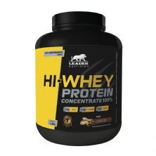 Hi-Whey Protein Concentrate 100% - 1800g Amendoim - Leader Nutrition
