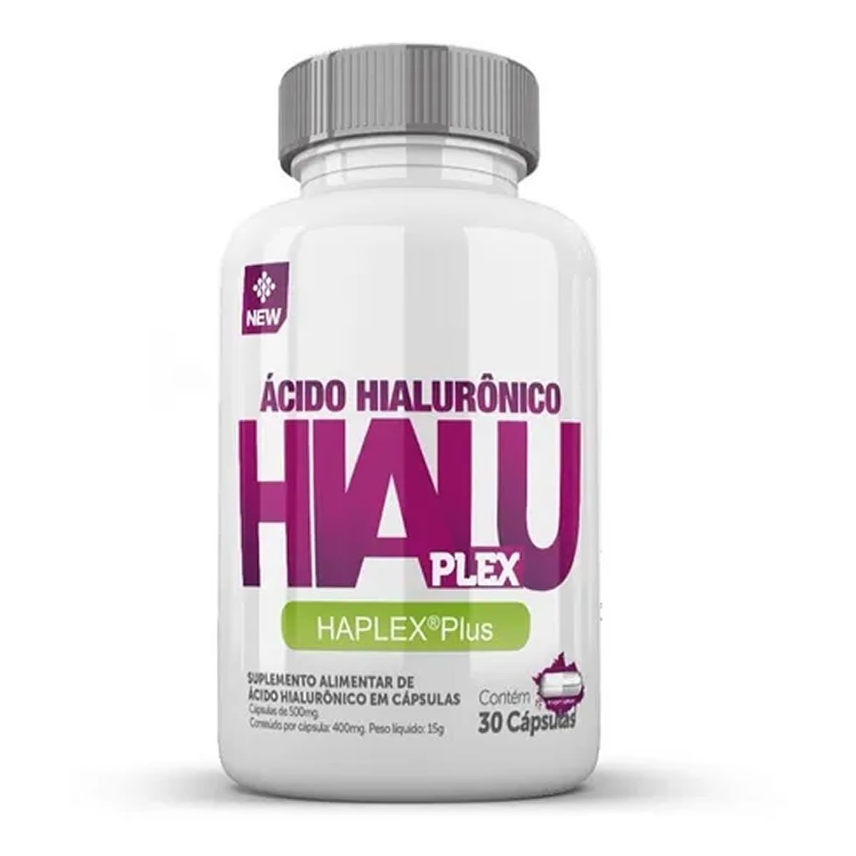 Hialu Plex �cido Hialur�nico - 30 C�psulas - Nutrends
