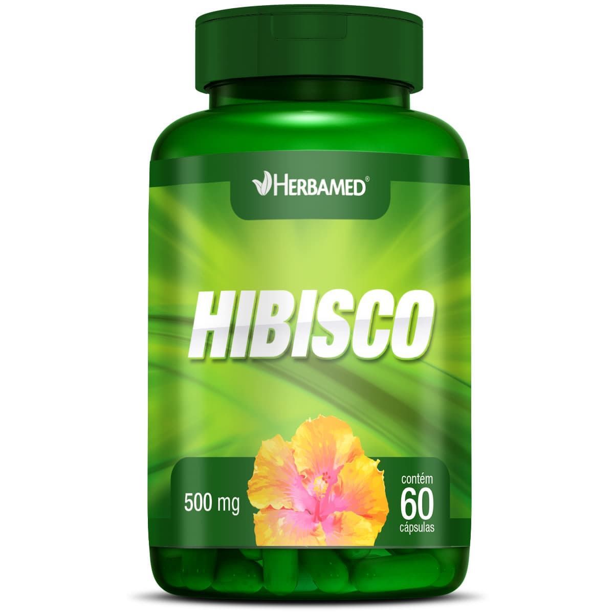 Hibisco -  60 C�psulas - Herbamed