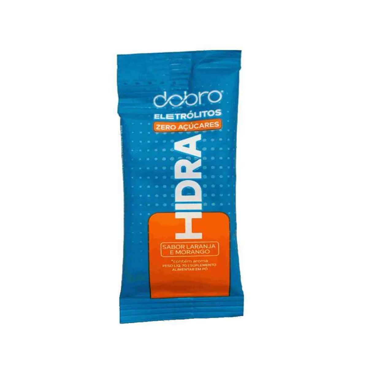 Hidra Eletr�litos - 1 Sach� 7g Laranja e Morango - Dobro