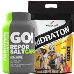 Hidraton 1000g Morango + Repor Salt Caps 30 C�psulas - Atlhetica Nutrition