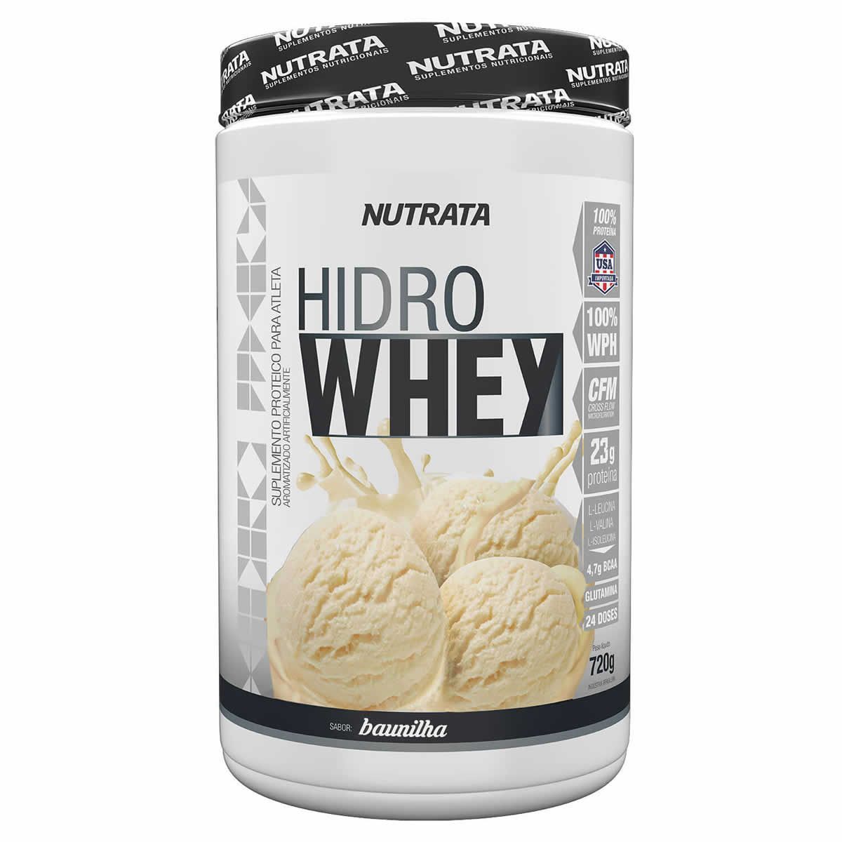 Hidro Whey - 720g Baunilha - Nutrata