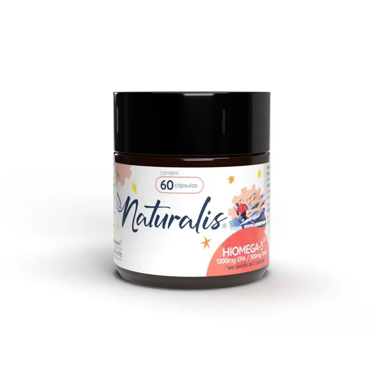 HiOmega - 60 C�psulas - Naturalis