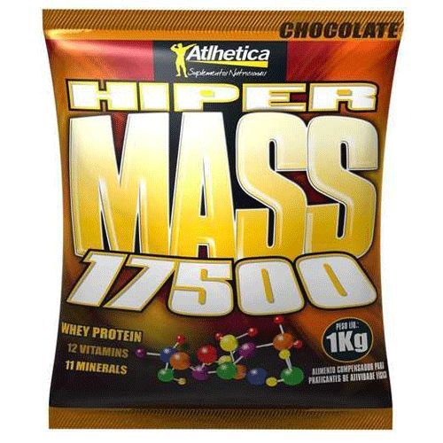 Hiper Mass 17500 Refil - Chocolate 1000g - Atlhetica