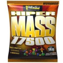 Hiper Mass 17500 Refil - Morango 1000g - Atlhetica