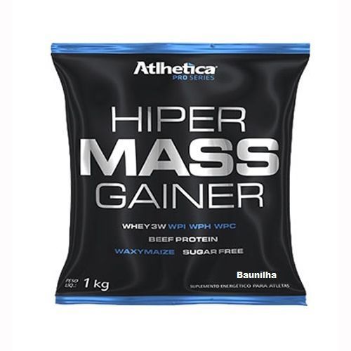 Hiper Mass Gainer - 1000g Baunilha - Atlhetica Nutrition