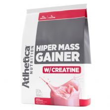 Hiper Mass Gainer - 3.000g Morango - Atlhetica Nutrition