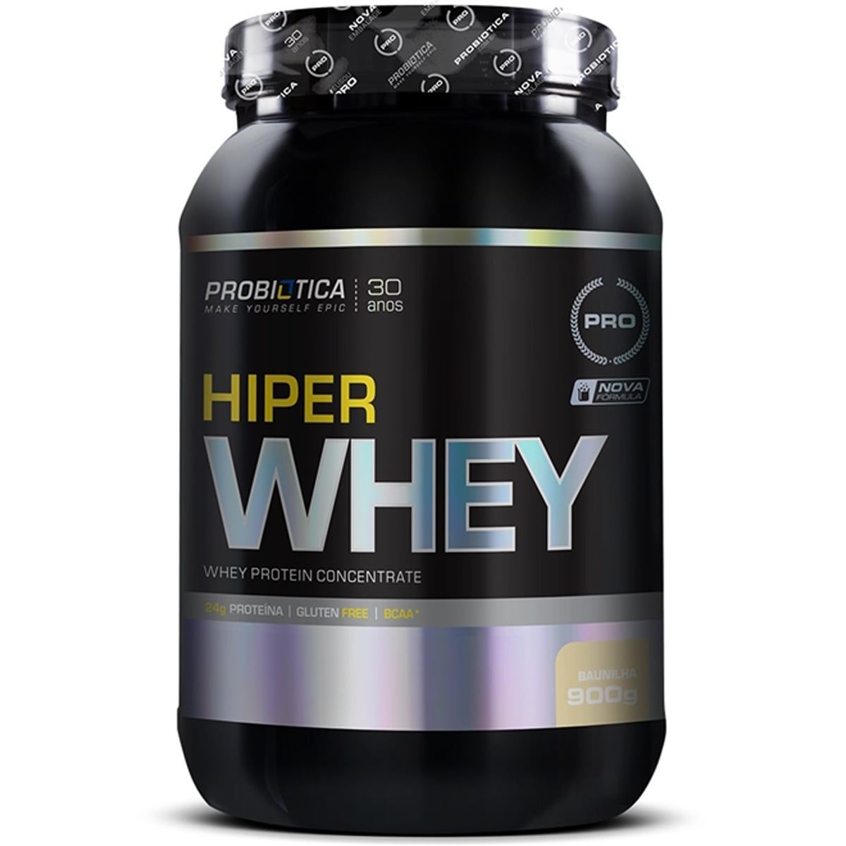 Hiper Whey - 900g Baunilha - Probi�tica