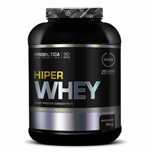 Hiper Whey Nova F�rmula- 2000g Chocolate - Probi�tica
