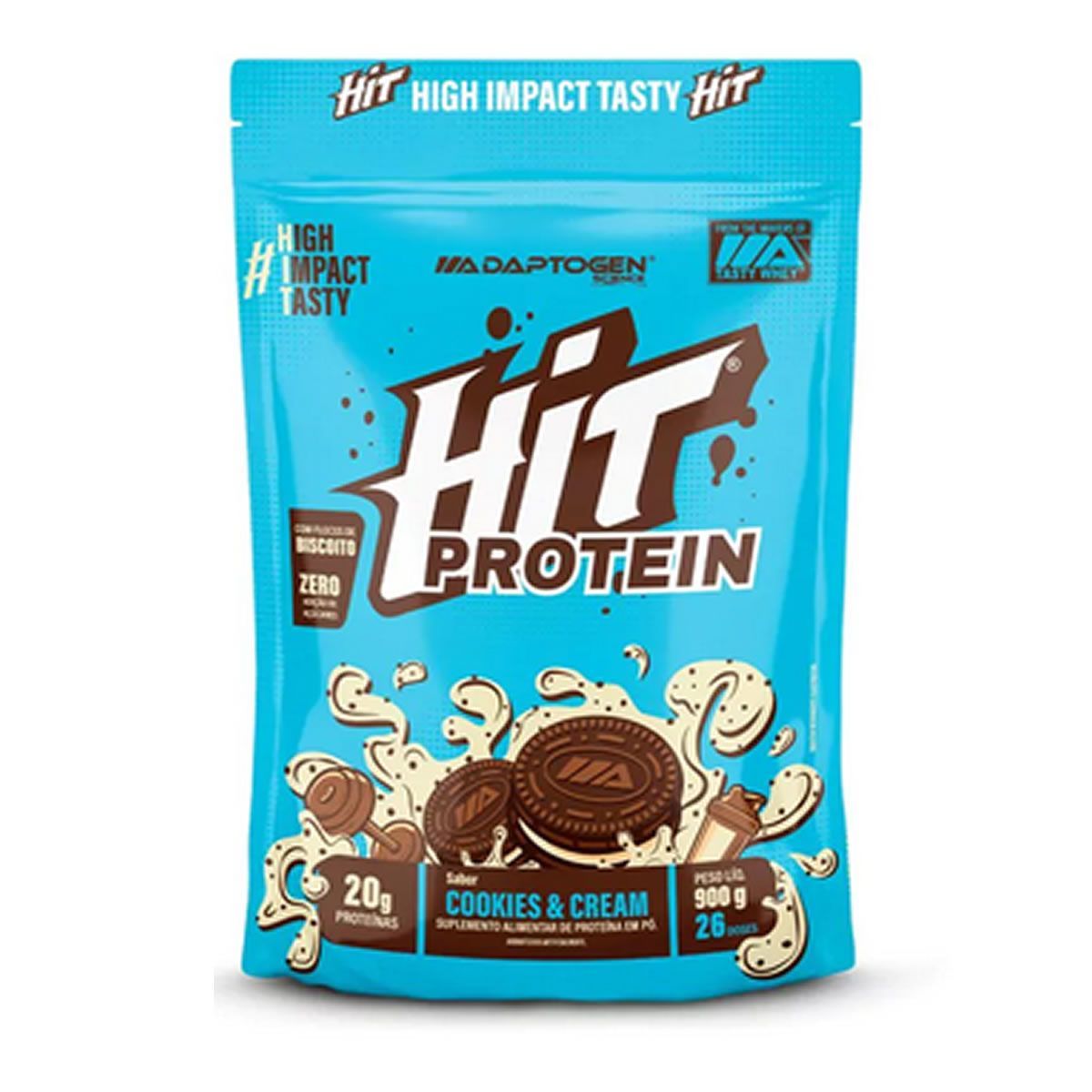 Hit Protein - Refil 900g Cookies & Cream - Adaptogen