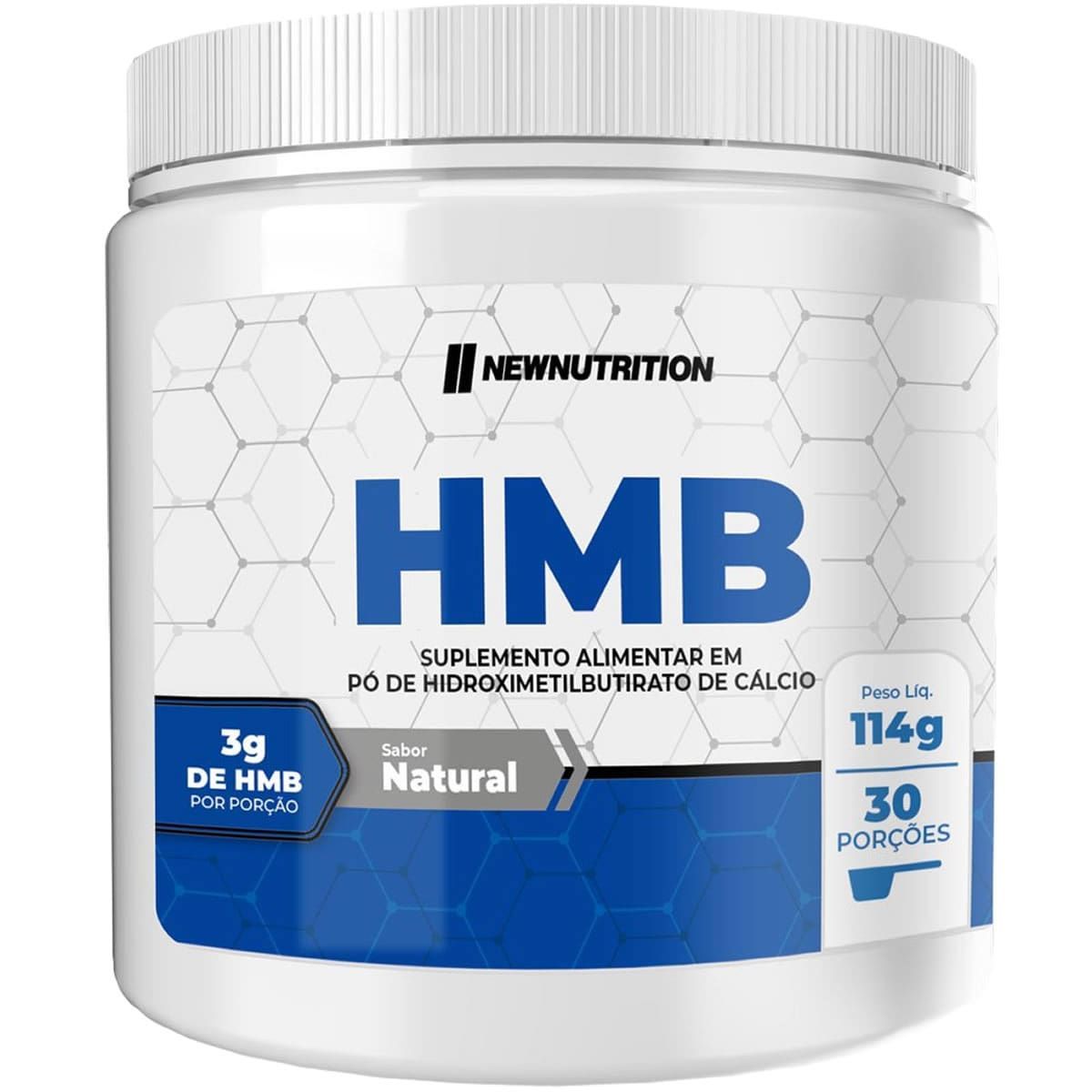 Hmb Em P� - 114g Natural - NewNutrition*** LACRE INTERNO ROMPIDO *** Data Venc. 30/04/2025