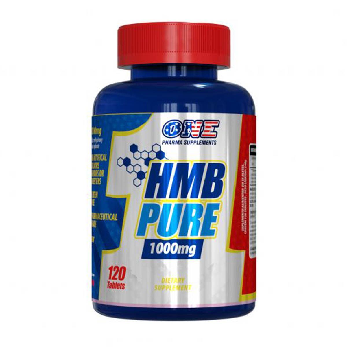 HMB Pure 1000mg - 120 tabletes - One Pharma Supplements