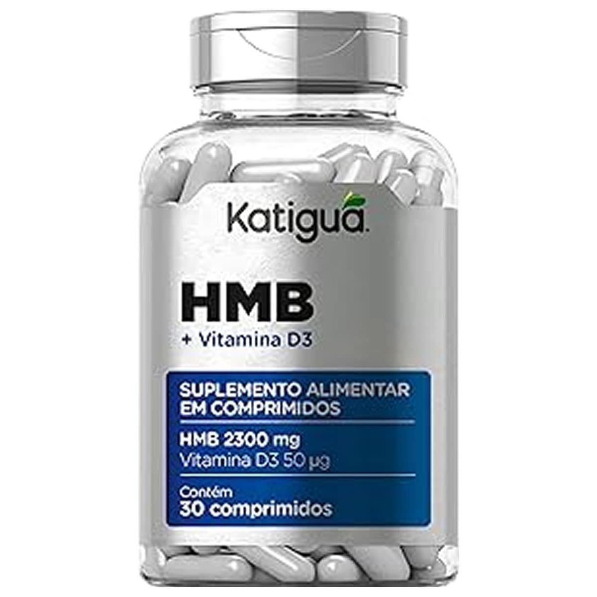 HMB + Vitamina D3 - 30 Comprimidos - Katigu�