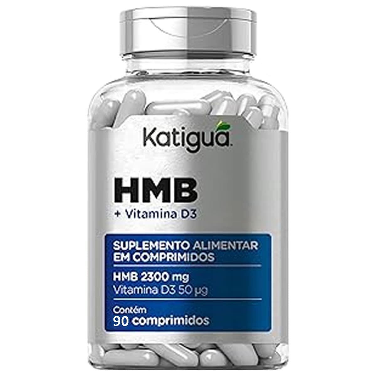 HMB + Vitamina D3 - 90 Comprimidos - Katigu�