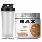 HOT 360g Electric Mandarin + Coqueteleira 600ml Preta - Max Titanium