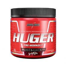 Huger Pr�-Workout - 160g Black Widow - IntegralM�dica*** Data Venc. 30/08/2024