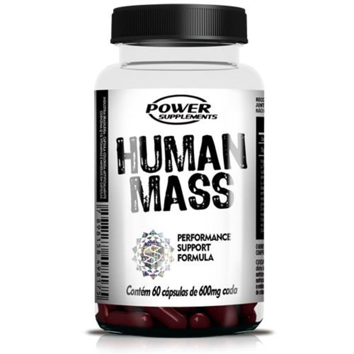 Human Mass - 60 C�psulas - Power Supplements*** Data Venc. 31/01/2023
