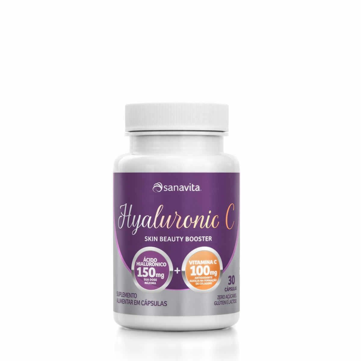 Hyaluronic C - 30 C�psulas - Sanavita*** Data Venc. 8/3/23