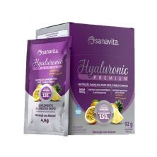 Hyaluronic Premium Verisol - 20 Sticks de 4,6g Maracuj� com Abacaxi - Sanavita