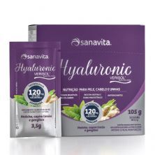 Hyaluronic Verisol 120mg - 30 Sticks de 3,5g Matacha, Capim Lim�o e Gengibre - Sanavita*** Data Venc. 14/09/2023