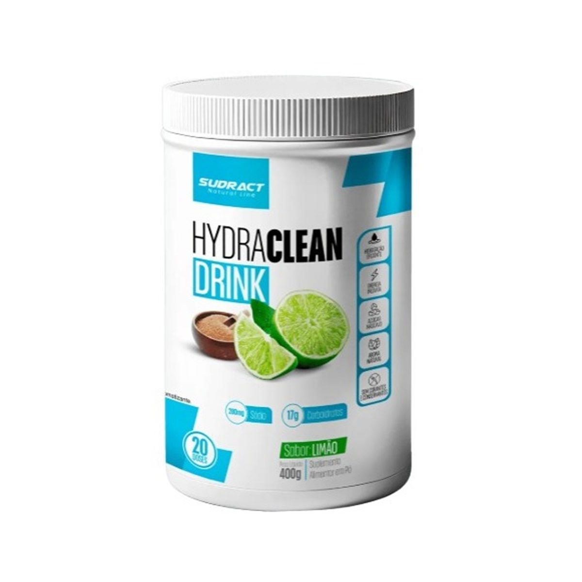 Hydra Clean Drink - 400g Lim�o - Sudract Nutrition