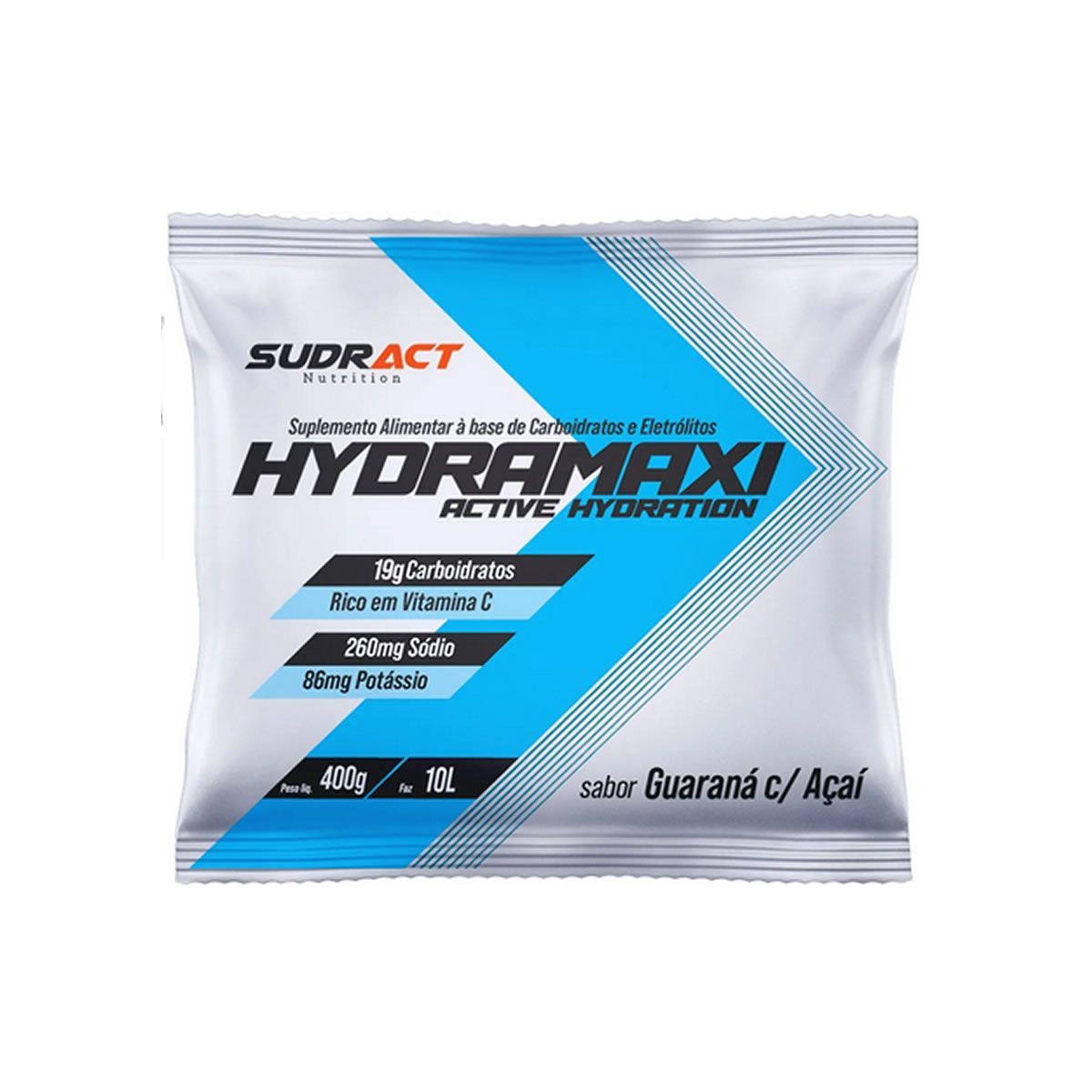 Hydramaxi Isot�nico em P� - 400g Refil Guaran� com A�a� - Sudract Nutrition