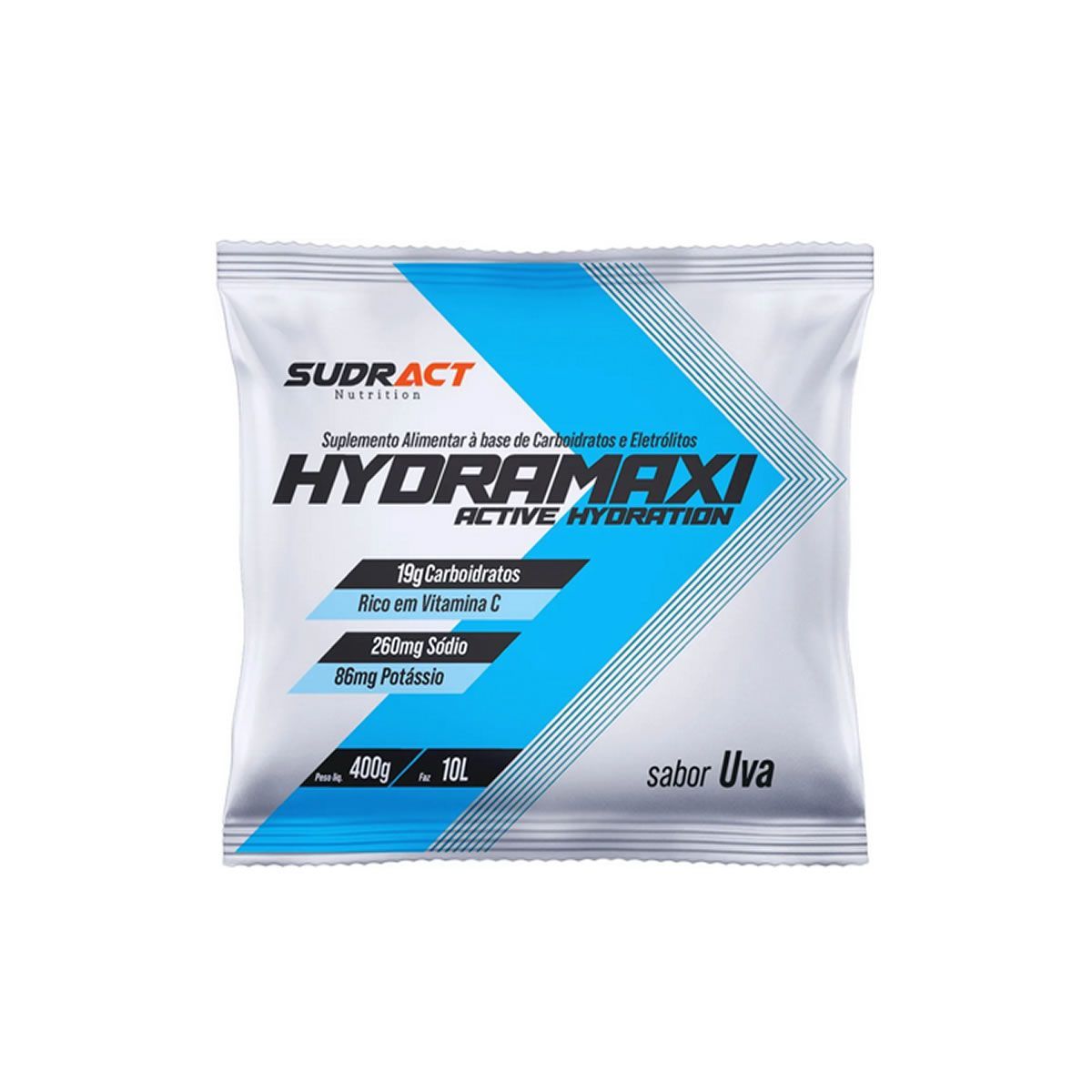 Hydramaxi Isot�nico em P� - 400g Refil Uva - Sudract Nutrition
