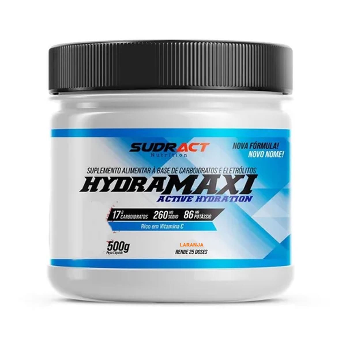 Hydramaxi Isot�nico em P� - 500g Laranja - Sudract Nutrition