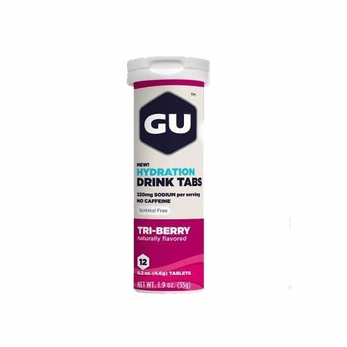 Hydration Drink Tabs - Tri-Berry 1 Unidades 54g - GU