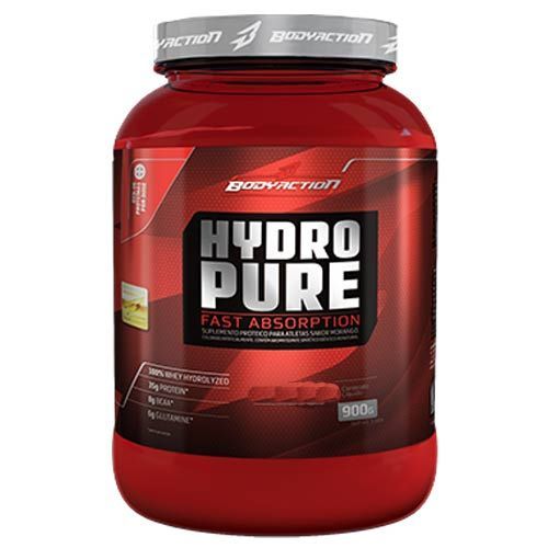 Hydropure 100% Whey Hidrolisada - Sabor Chocolate 900g - BodyAction