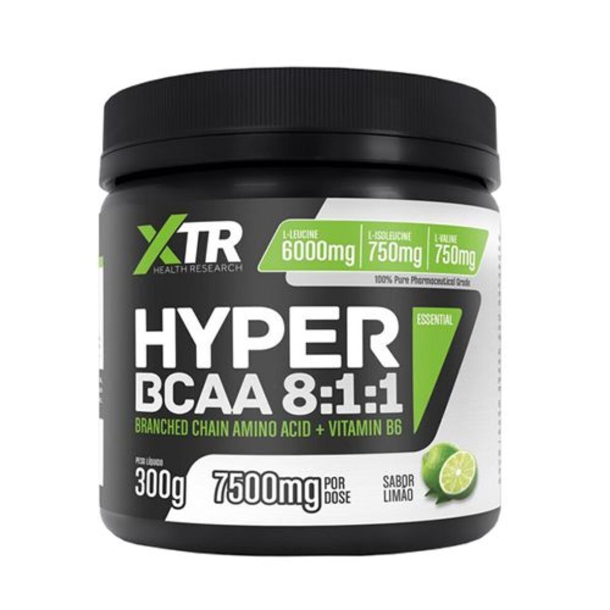 Hyper BCAA 8:1:1 7500MG - 300g Lim�o - XTR
